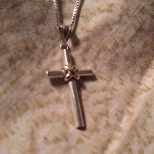 Sterling Silver Cross Necklace